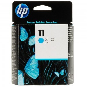 HP 11 Original Cyan Print Head Ink Cartridge (C4811A)